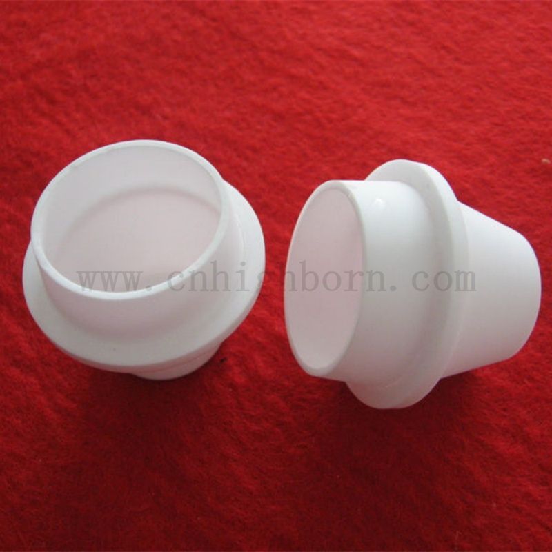 Résistance à haute température Leco Tga Alumina Ceramic Crucible avec Labor