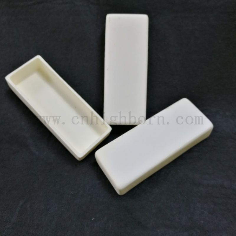 Confractoire Corundum en céramique Boat à combustion 99% AL2O3 CURIGING CURIGIN