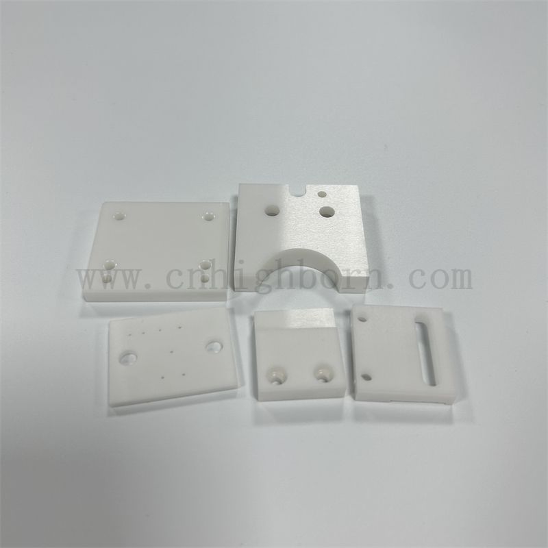 Zircone de polissage de surface Isolateur de plaque irrégulière Yttrium Stabilisé ZRO2 Céramique