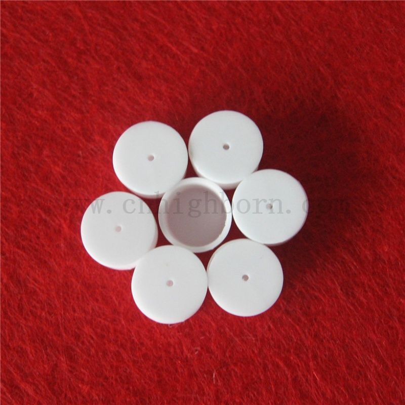 D6,8 x H4mm 99% AL2O3 Analyse thermique en céramique Crucible Alumine Chauffage de chauffage
