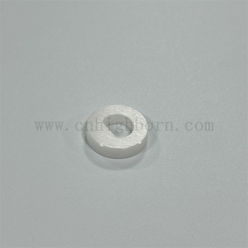 Miroir de surface Polissage de zircone isolant blanc zro2 plaque en céramique