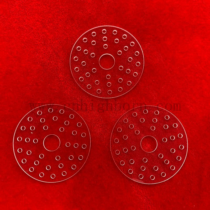 plaque de silice &agrave; quartz fusionn&eacute;