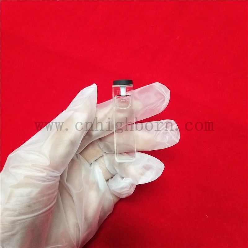 cuvette en verre d&eacute;poli