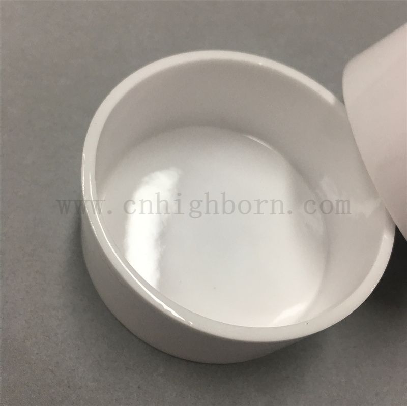 Vitrage surface alumine Crucible Creramic Alumina Ceramic Crucible