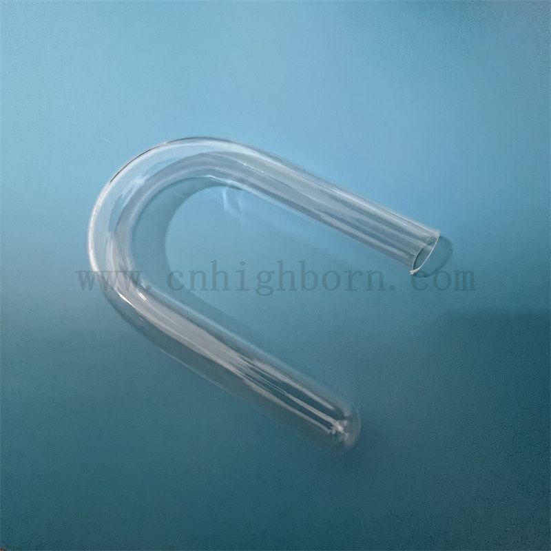 tube de quartz transparent