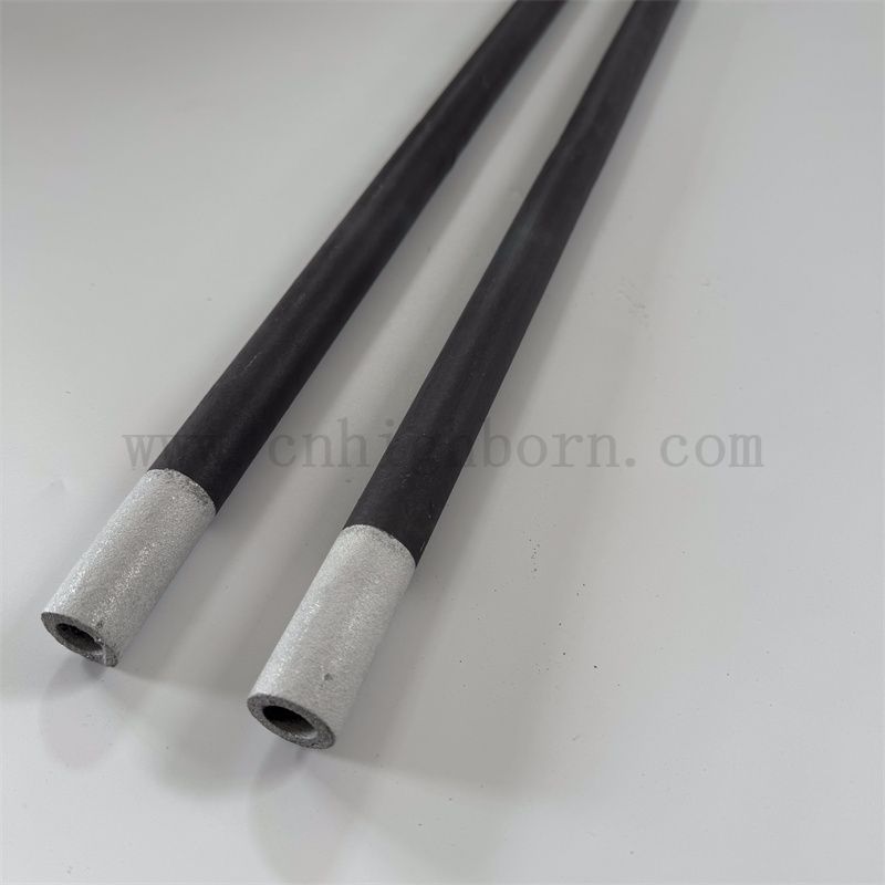 Élément de chauffage en carbure de silicium réfractaire isolant SIC Céramique U Type