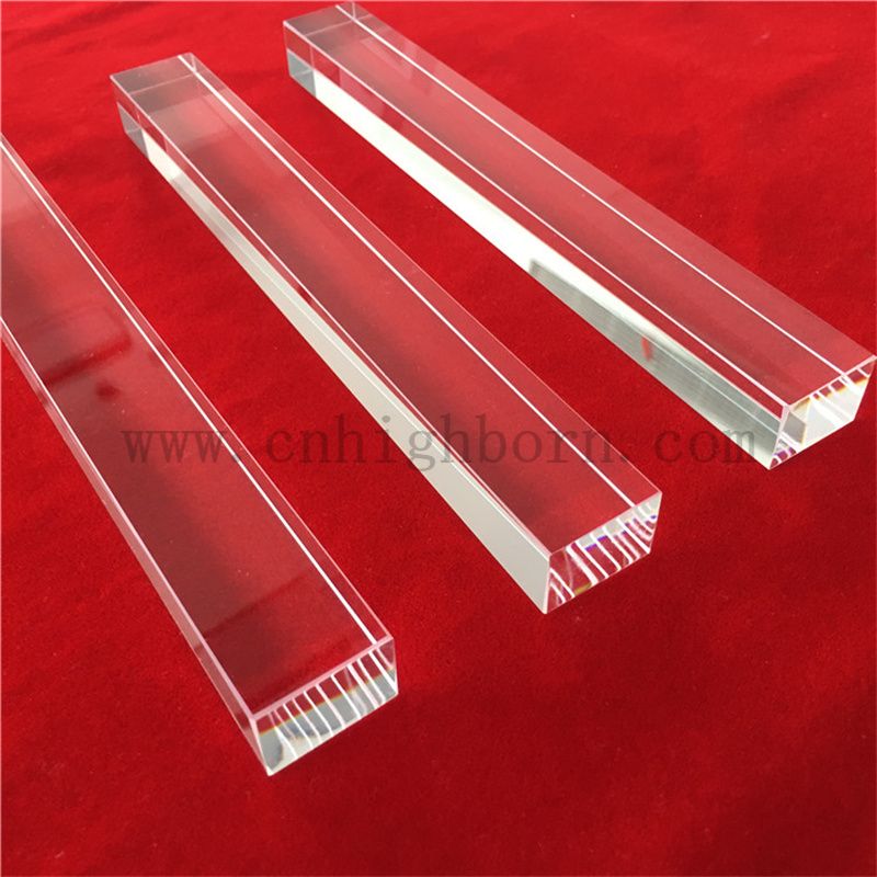 tige de quartz transparente