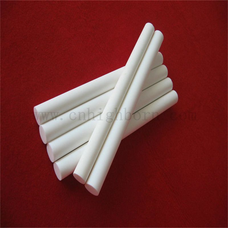 Taille personnalisée haute résistance Isulant macor tige basse densité blanche machinable en verre en verre de céramique 