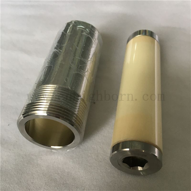 Isolateur Zirconi Pumple de piston en céramique ZRO2 PLONDER DE MACHING DE REMPLIGNEMENT