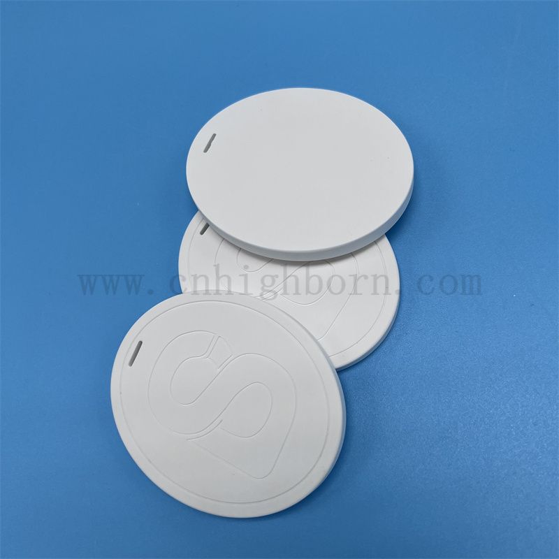 Plaque d'arôme de gypse à logo unique personnalisé Plage de parfum en extension en céramique