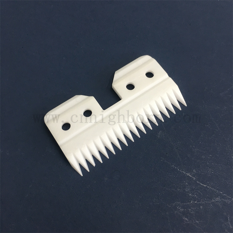 18Teeth Zirconia Ceramic Détachable Animal Hair Trimmer lame