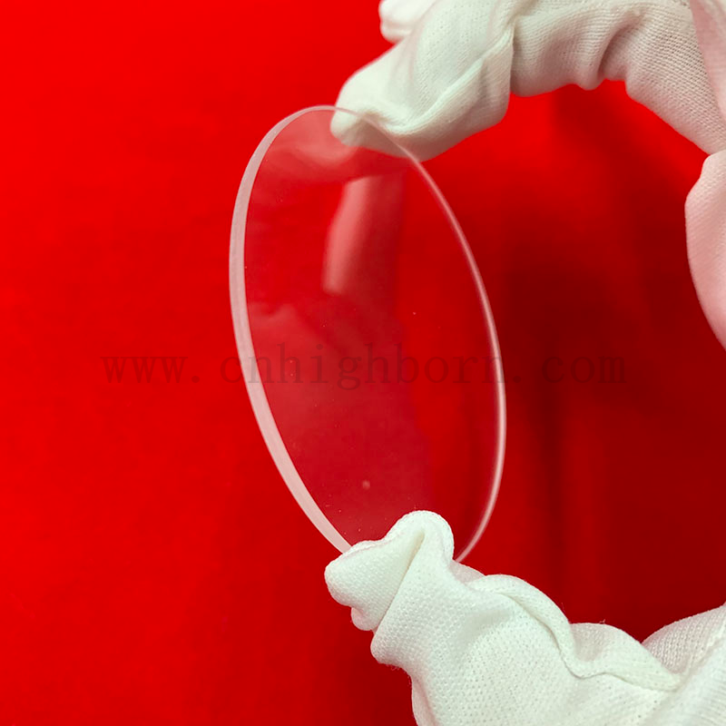 Fenêtre en verre optique BK7 K9 Plaque de plaquette de substrat en verre