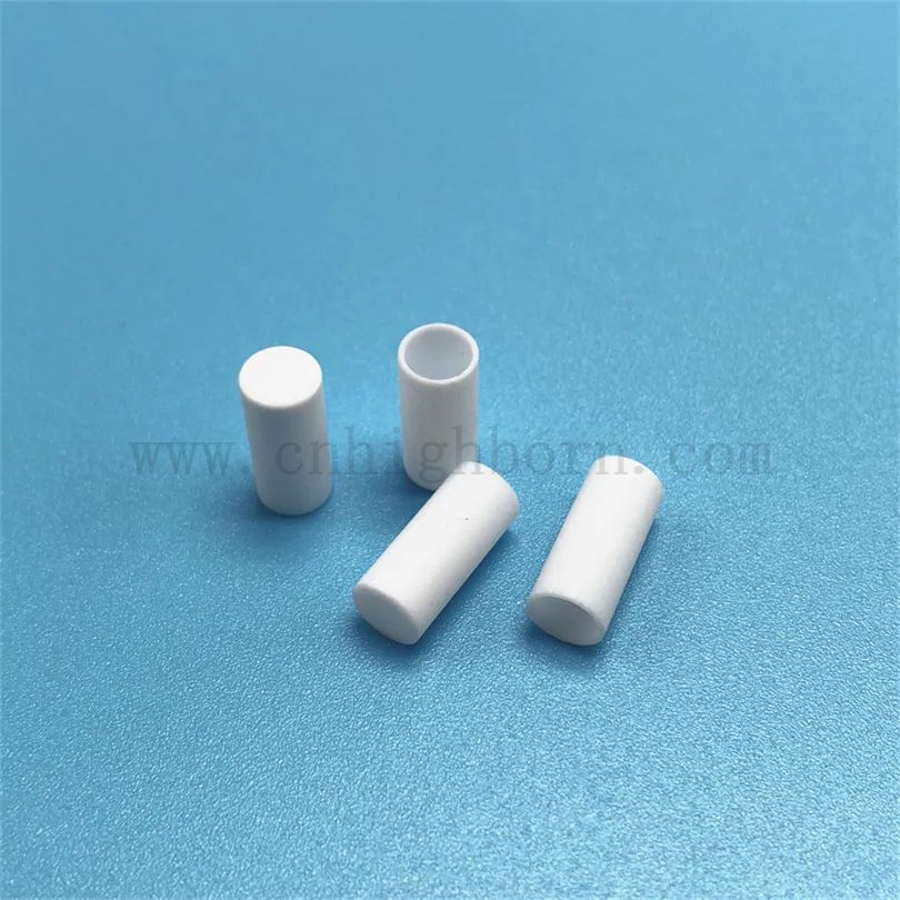 Laboratoire Haute pureté AL2O3 Alumine Céramique cylindrique Pot Porcelaine Analyse thermique Crictible