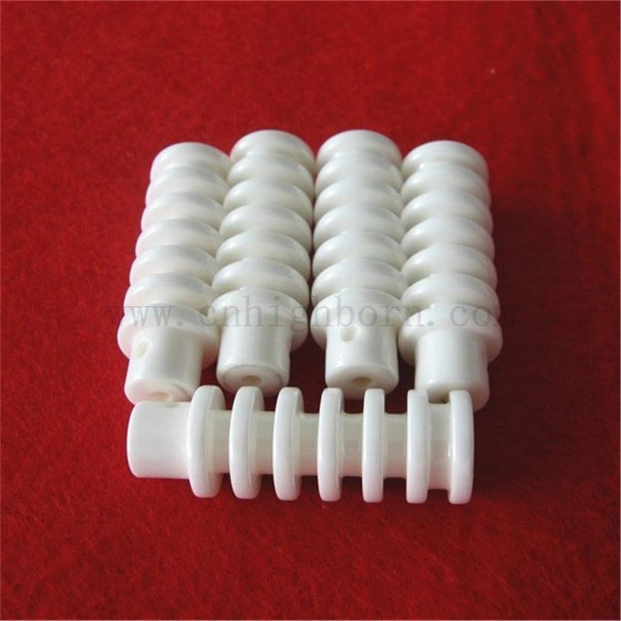 Zircone à grande usure Résistant Polie zircone textile rainuré en céramique Guide de fil Eyelettes