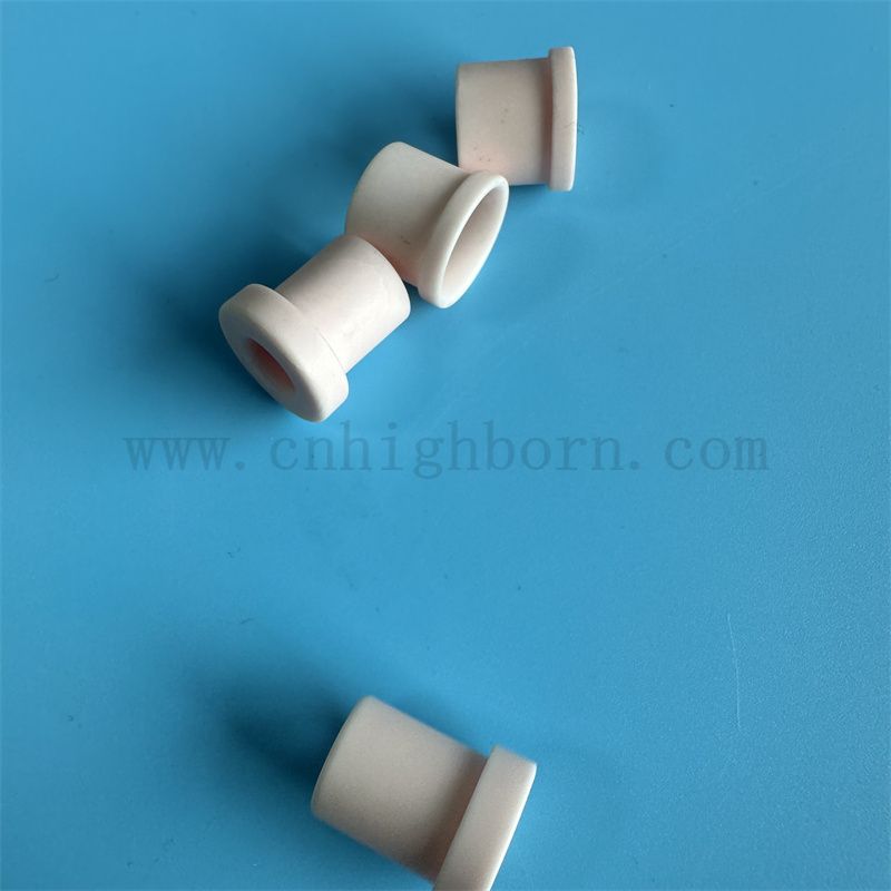 Usure résistant à 99,8% AL2O3 Machinerie textile Guide de fil d'alume en alumine