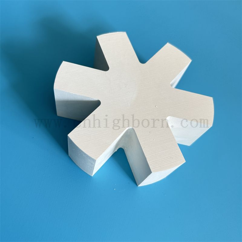 Nitrure de bore hexagonal parties en céramique 99% Pureté HBN BN Bloc structurel en céramique