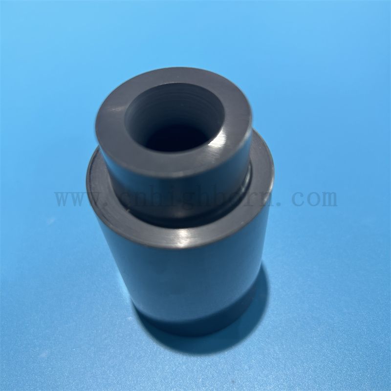 Miroir d'isolant Police en silicium Nitrure Pièce de céramique SI3N4 TUBE IRRÉGULAIRE