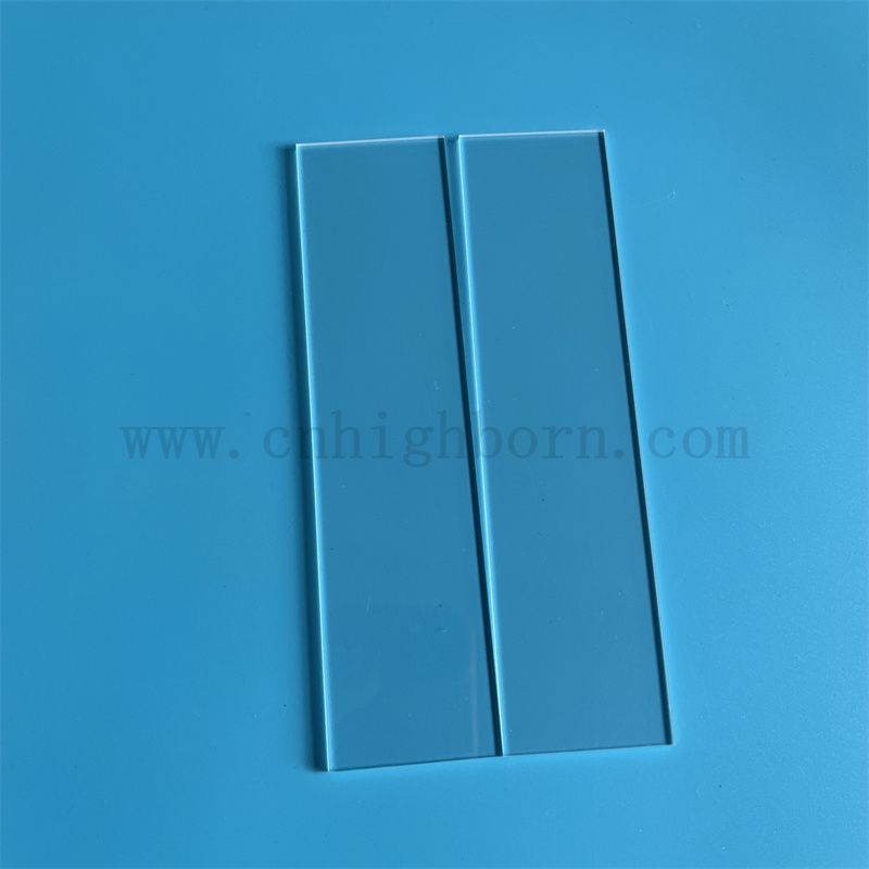 Panneau de verre de silice fusionné à la pureté haute pureté pour UV