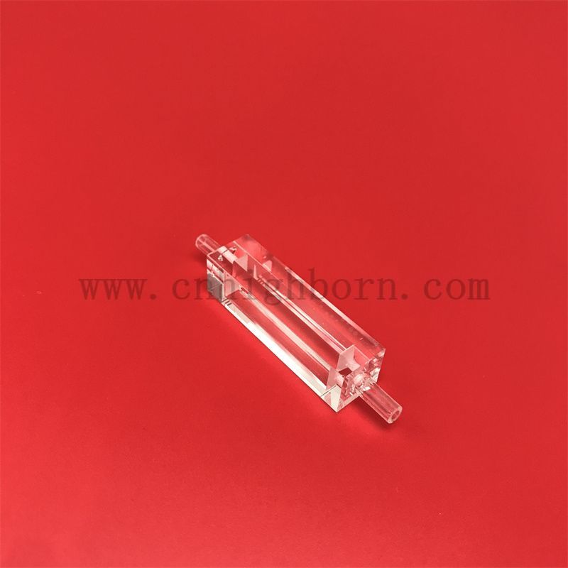 cuvette en verre de laboratoire