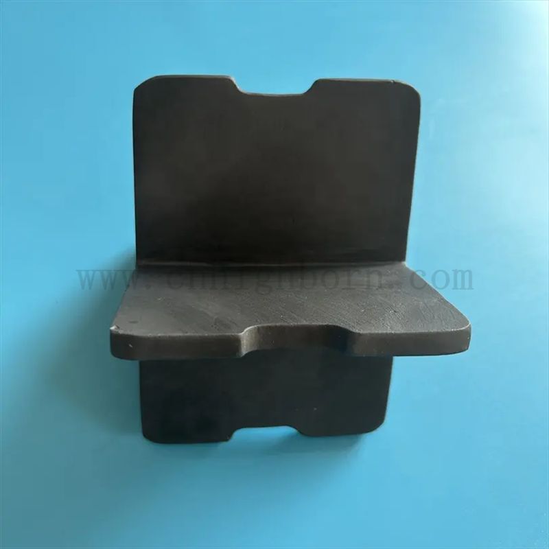 Pièces en céramique Sic en céramique SIC en céramique en carbure de silicium fritté.