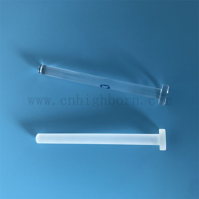 Résistance à la chaleur personnalisée fabricant de quartz barre de verre à barre de silice
