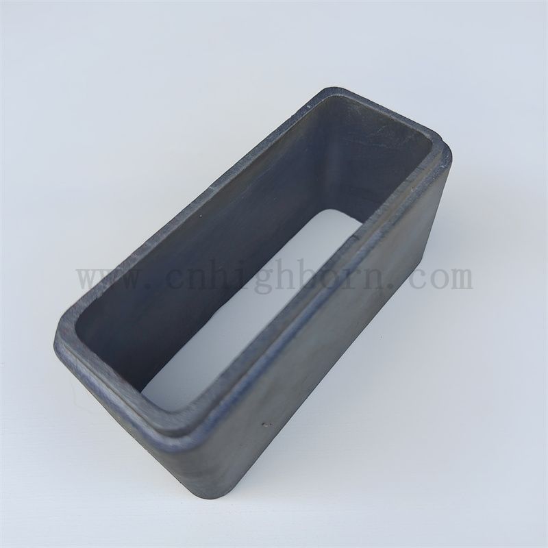 Réaction de l'isolateur fritté en silicium en carbure de carbure d'usure de tube carré de céramique sic résistant