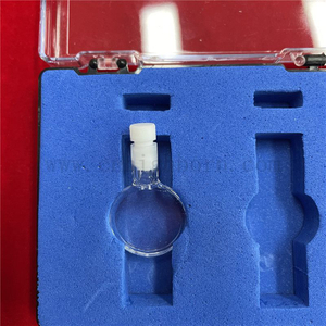 Spectrophotomètre de haute précision, cuvette à Quartz fluorescente, cellule en verre optique transparent avec couvercle