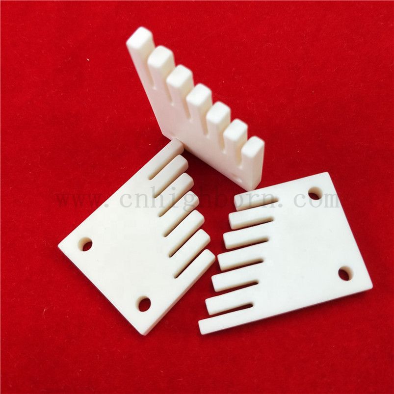 Précis 95% 99% AL2O3 Alumine Céramic Guide Textile Industry Part