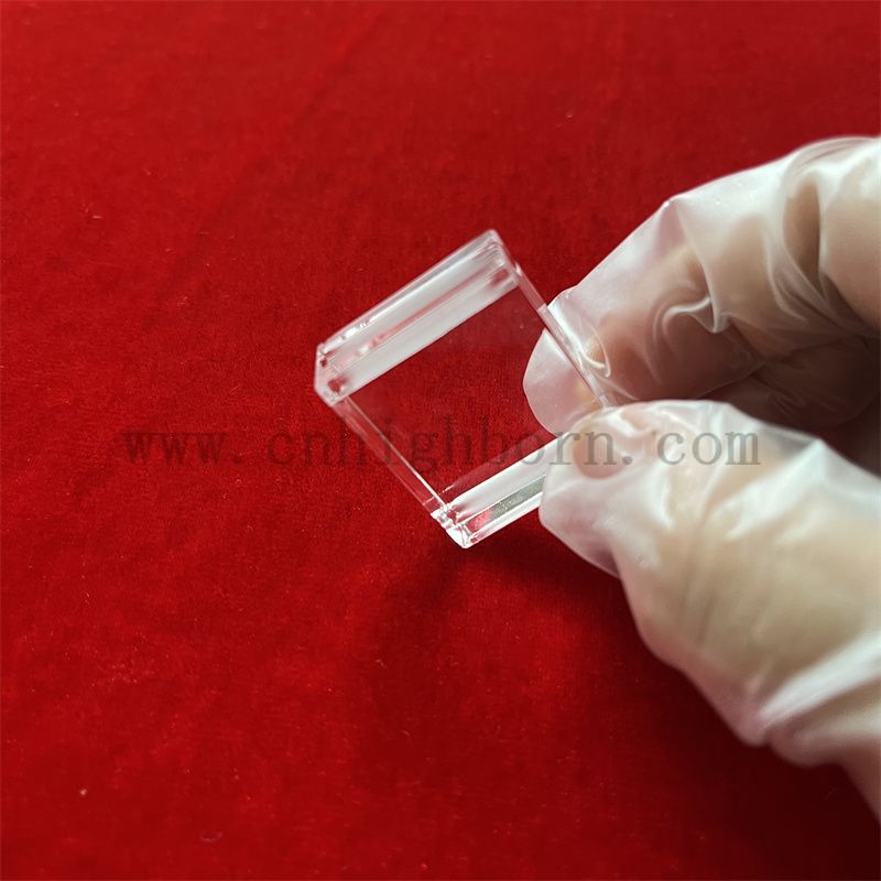 feuille de quartz de forage laser