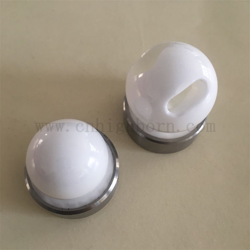 YSZ ZRO2 Zirconia Y-TZP Valve à billes en céramique avec siège