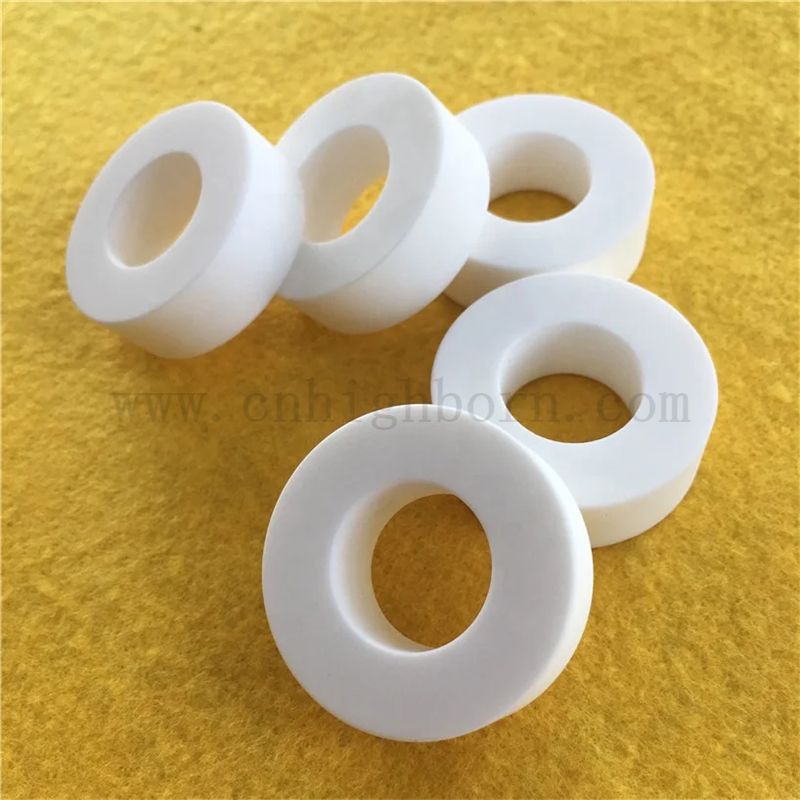 Pas de porosité en verre machinable Disque céramique Isolateur Macor en céramique