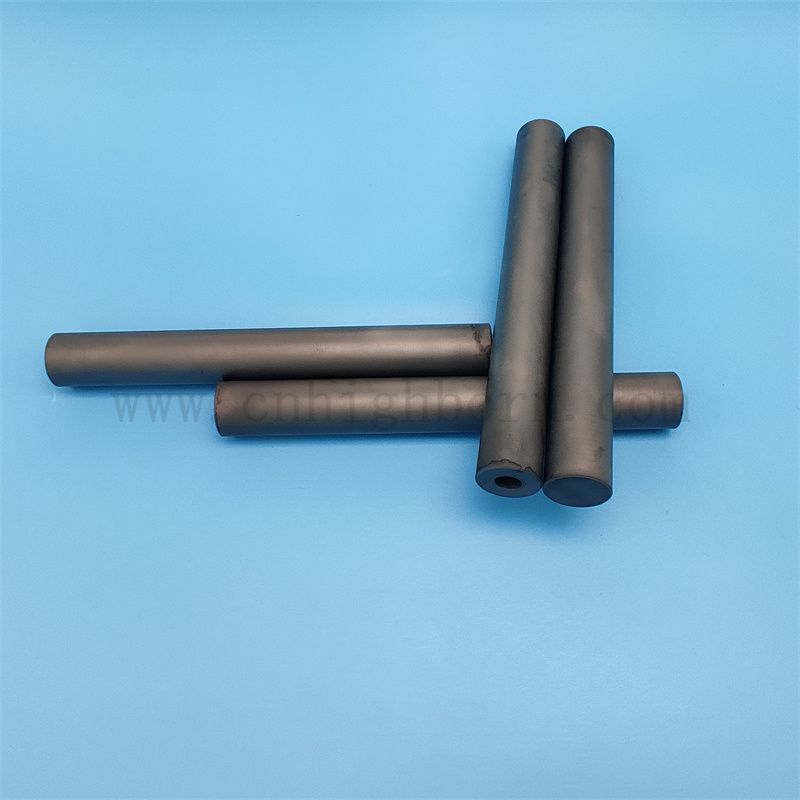 Usure de résistance SIC Pipe de silicium en carbure de carbure de carbure 
