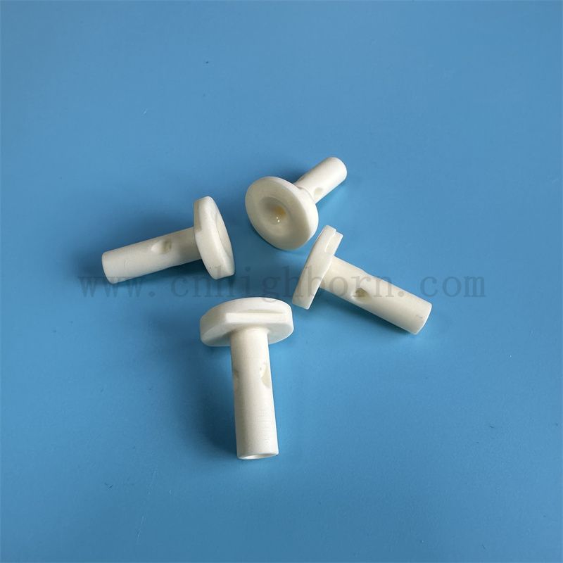 Guide en céramique textile en alumine AL2O3 Accessoires de machines textiles résistantes à l'usure des yeux