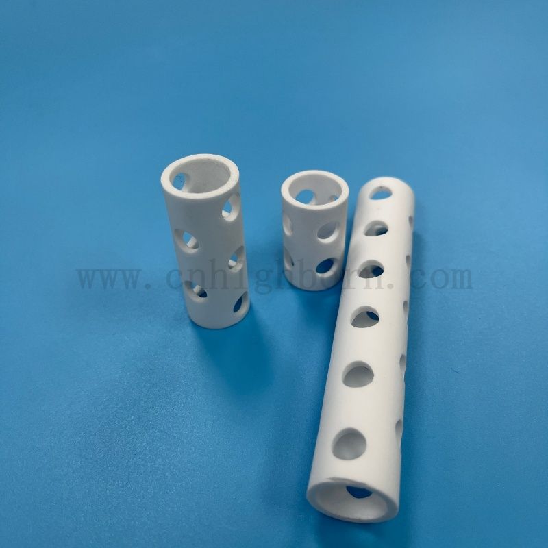 Tube de rayonnement en céramique de mullite réfractaire à haute température