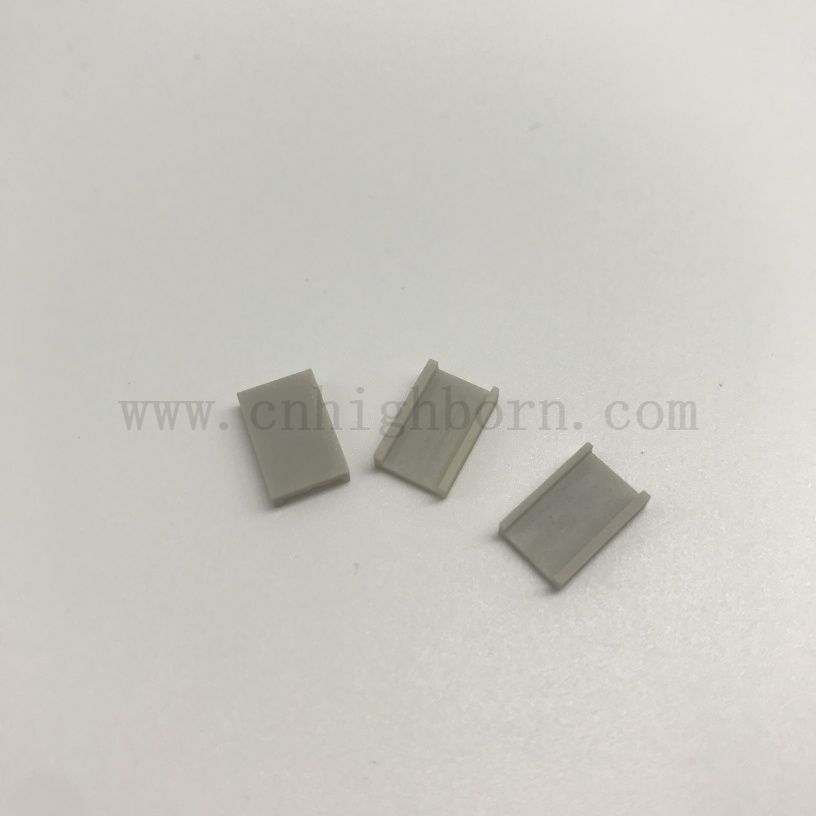 Substrat de panneau de plaque de tranche de feuille de céramique de nitrure d'aluminium d'aln de céramique électrique