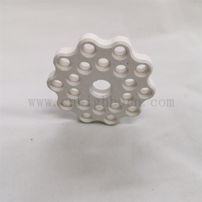 Disque réfractaire l'élément de chauffage en céramique Mullite Mullite