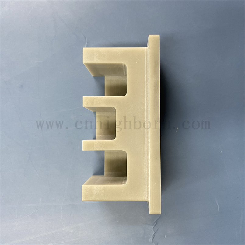 Parties Aln de haute qualité personnalisées Composants en céramique nitrure en aluminium 