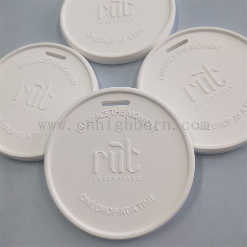 Logo voiture personnalisée suspendu la pierre de gypse en céramique parfumée pour le diffuseur d'arôme