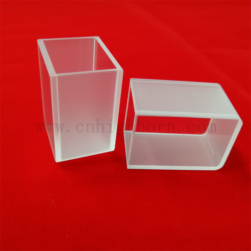 Couve de verre UV de laboratoire UV CUVETTE À VENDRE Spectrophotomètre en quartz cellule