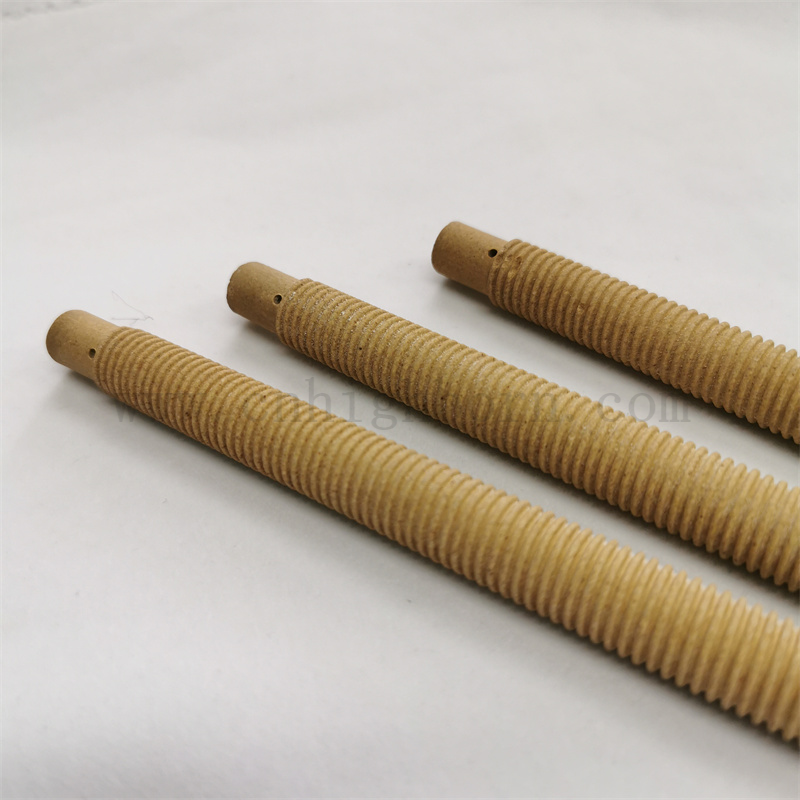 Bonne résistance à l'amortisseur thermique Corderite Mullite en céramique Fiche de chauffage