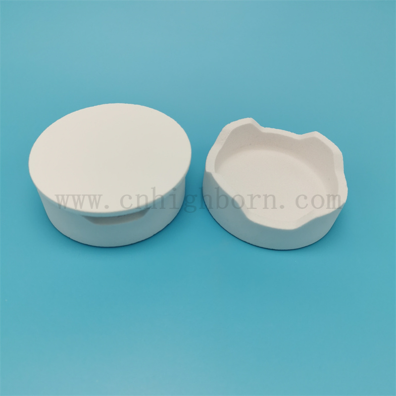 Mullite Sagger Ceramic Crucible Dental Mingering Tray for Zirconia Dental Lab