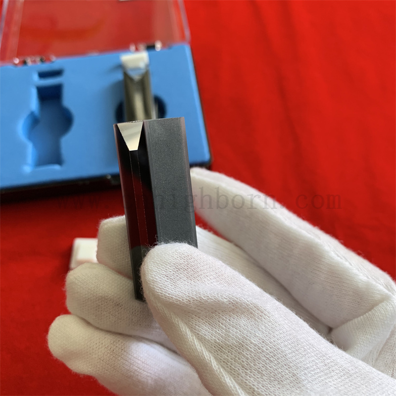 Glasse de laboratoire 1 ml de quartz cellule micro-cuvette avec cuvette en verre de quartz mural noir avec couvercle