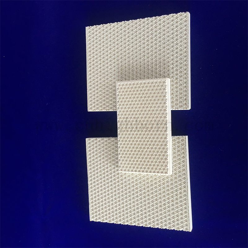 Fauche de brûleur en céramique infrarouge Plaque de combustion de corderite pour barbecue