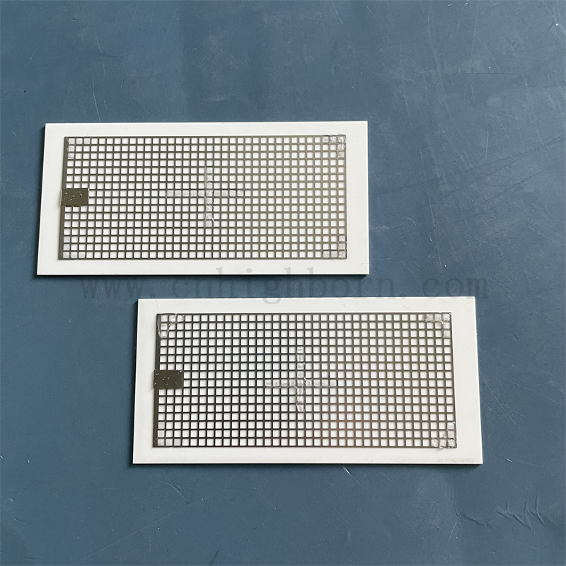 Plaque d'ozone en céramique en maille en acier inoxydable 5g / h pour générateur d'ozone dans les purificateurs d'air