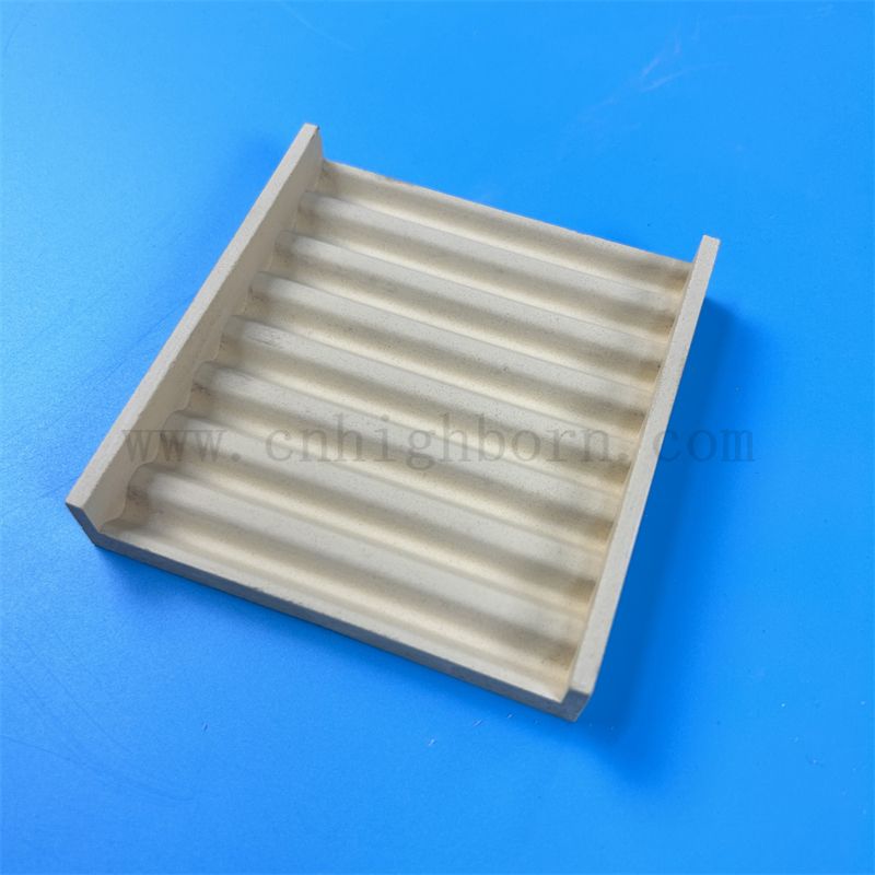 Fournace de frittage à haute température Zircone Crucible Zirconia Bac de frittage