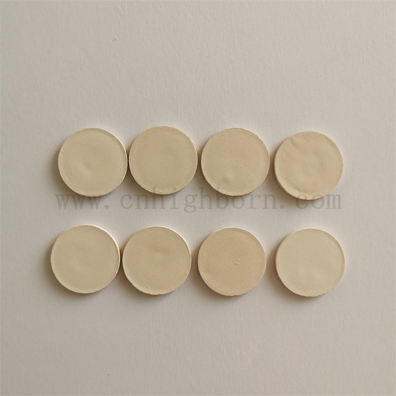 Plaque de chauffage en céramique d'oxyde de magnésium MgO réfractaire