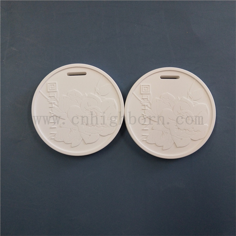 Logo voiture personnalisée suspendue à arôme en céramique en plâtre diffuseur en plâtre