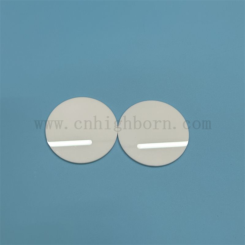 Pas de porosité en verre machinable disque céramique de surface de polissage