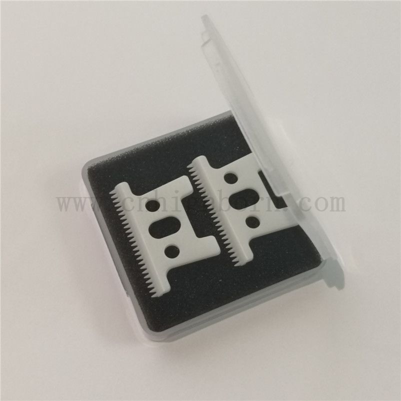 Blanc Blanc de coupe en céramique Zircone Blame d'usure Resistance Pet de toilettage en céramique