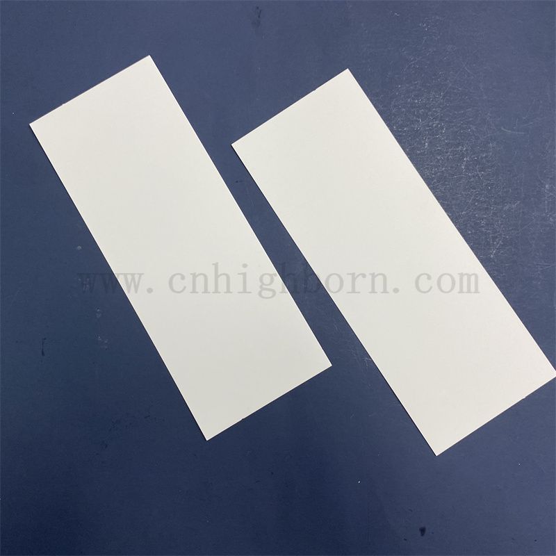 96% 99,6% Plaque de substrat en céramique en alumine 96 Fiche AL2O3